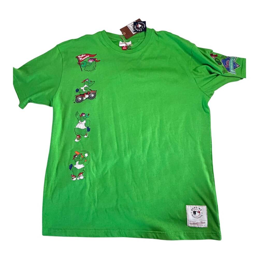 Men’s  Philadelphia Phillies Outerstuff Green Iconic Phanatic T-Shirt,